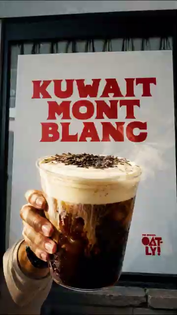 Oatly x Kuwait Mont Blanc